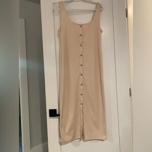 Beige boutique dress